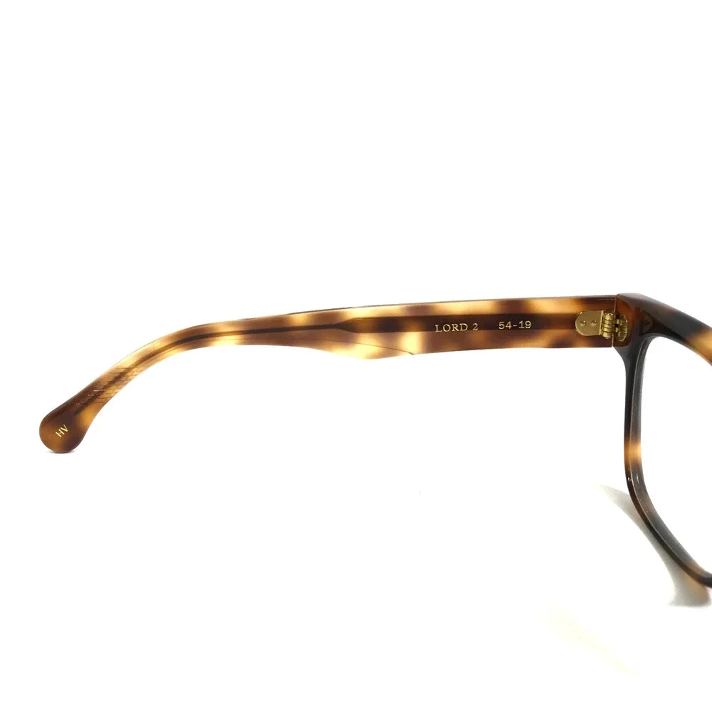 Alfred Kerbs Eyeglasses Frames LORD 2 HV Havana Brown Tortoise Square 54-19-143